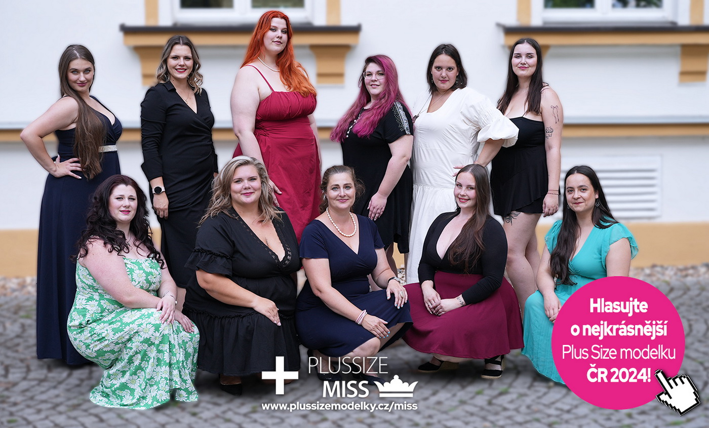 Pedstavujeme vm finalistky 5. ronku celosttn soute Miss Plus Size modelky R 2024