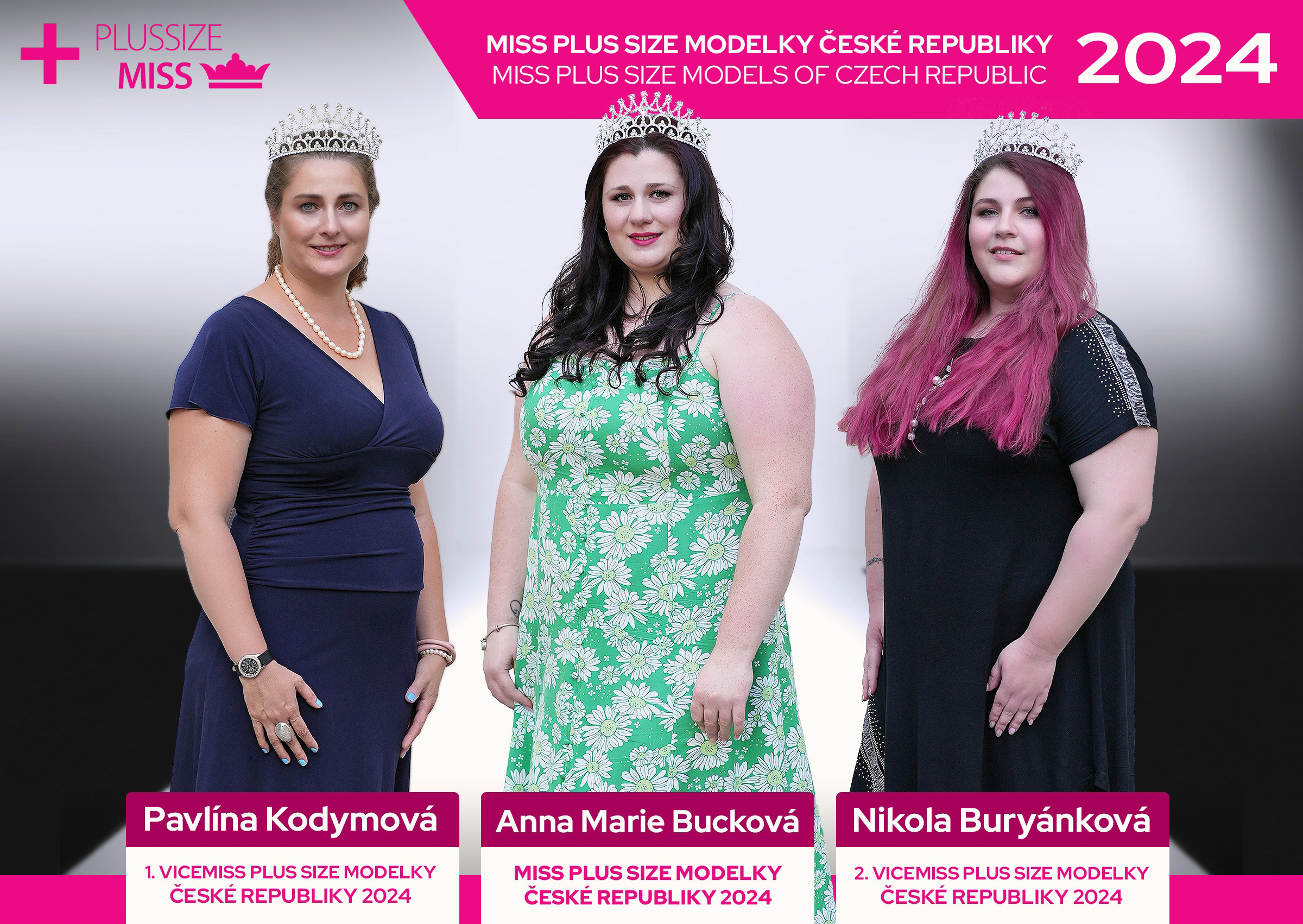 Anna Marie Buckov z Vysok nad Labem se stala Miss Plus Size Modelky R 2024