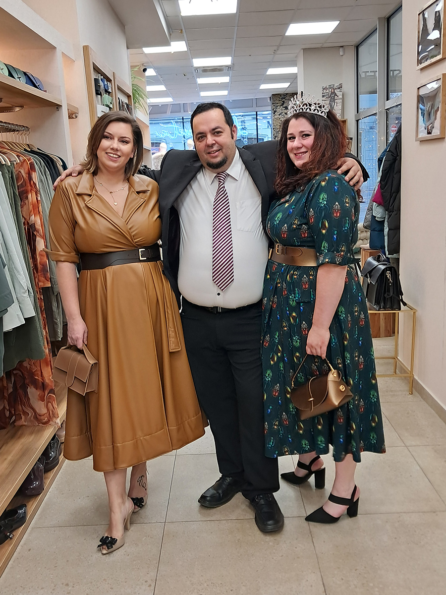 Plus size modelky v centru pozornosti: esk televize natoila exkluzivn report s vtzkou Miss Plus Size Modelky R 2024 a editelem soute Radkem Ahne