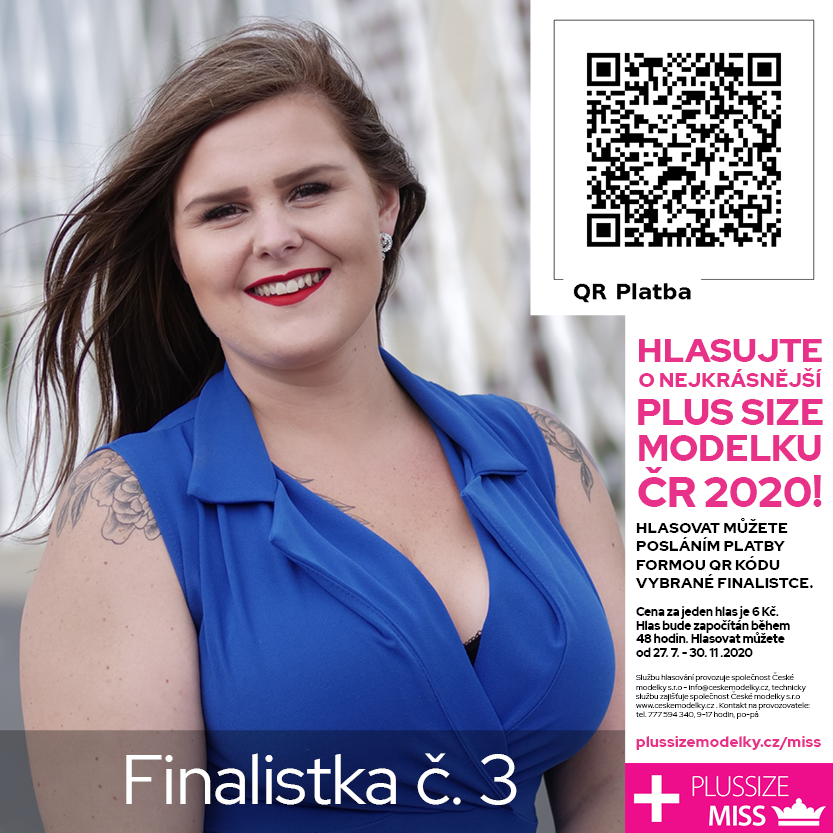 Focen s finalistkou .3 Miss Plus Size modelky R 2020