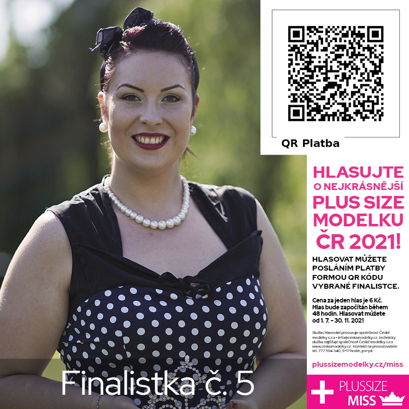 FOCEN S FINALISTKOU .5 MISS PLUS SIZE MODELKY R 2021