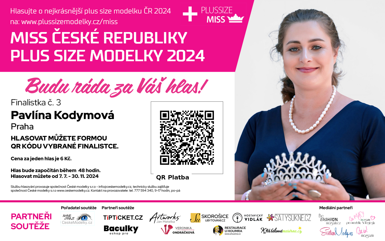 Miss Plus Size modelky R 2024 Pavlna Kodymov finalistka . 3 - MISS PLUS SIZE OF CZECH REPUBLIC