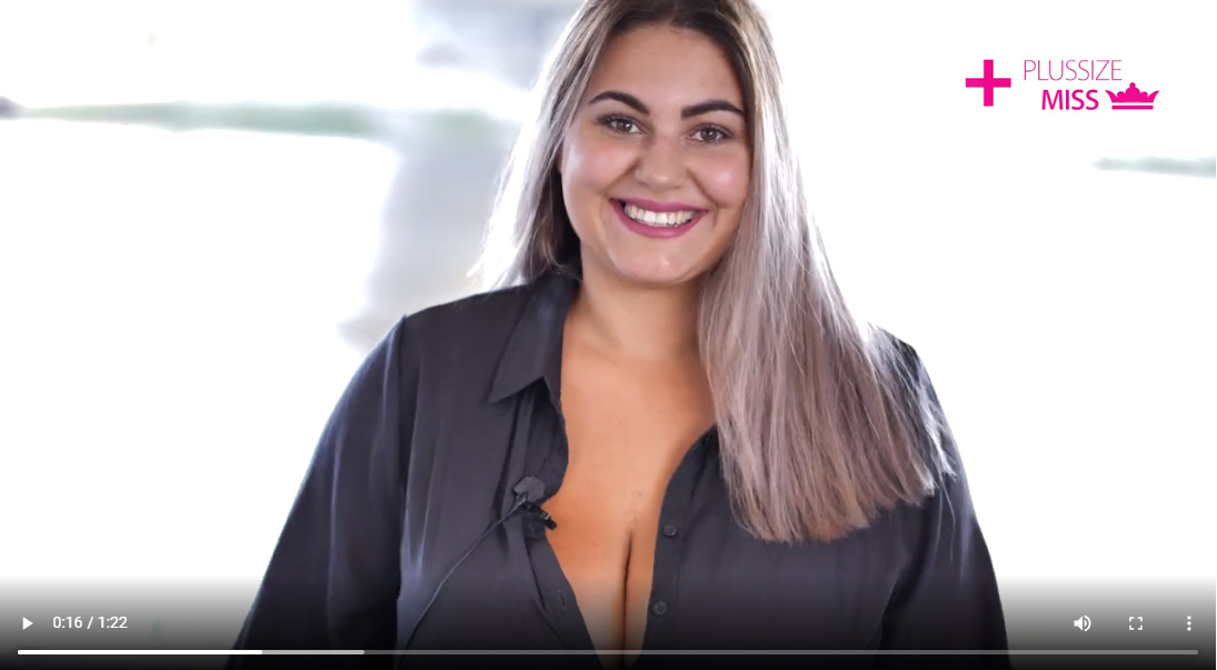 Video medailonek finalistky .12 Miss Plus Size modelky 2020