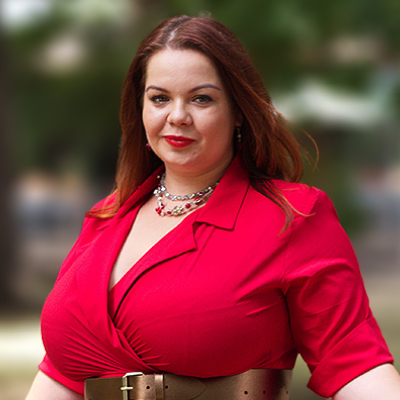 Finalistka s �. 1 Michaela Petr�kov� sout�e Miss Plus Size Modelky �esk� republiky 2025