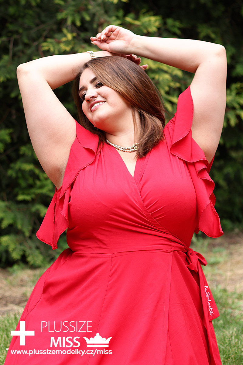 Miss Plus Size modelky ČR 2026 finalistka č. 2 - Sára Daniová
