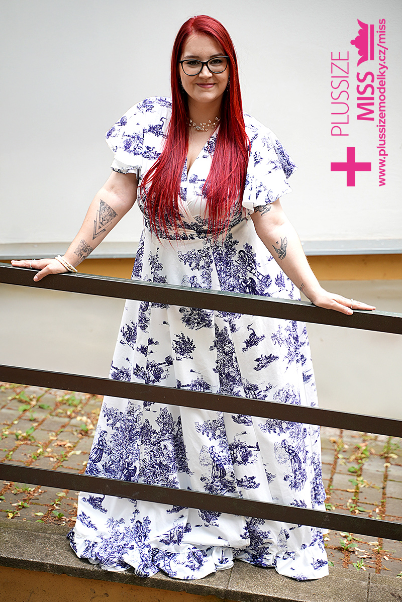 Miss Plus Size modelky ČR 2026 - finalistka č. 3 - Barbora Takáčová