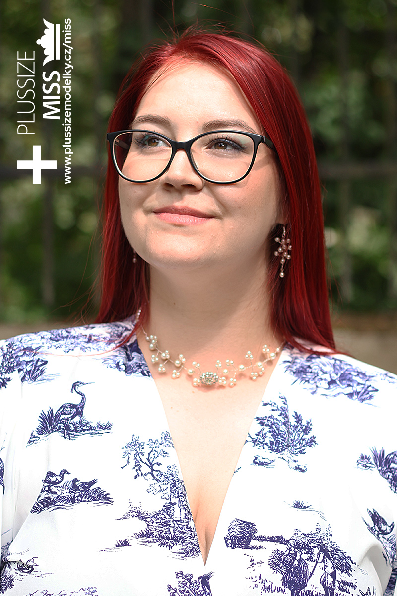 Miss Plus Size modelky ČR 2026 - finalistka č. 3 - Barbora Takáčová