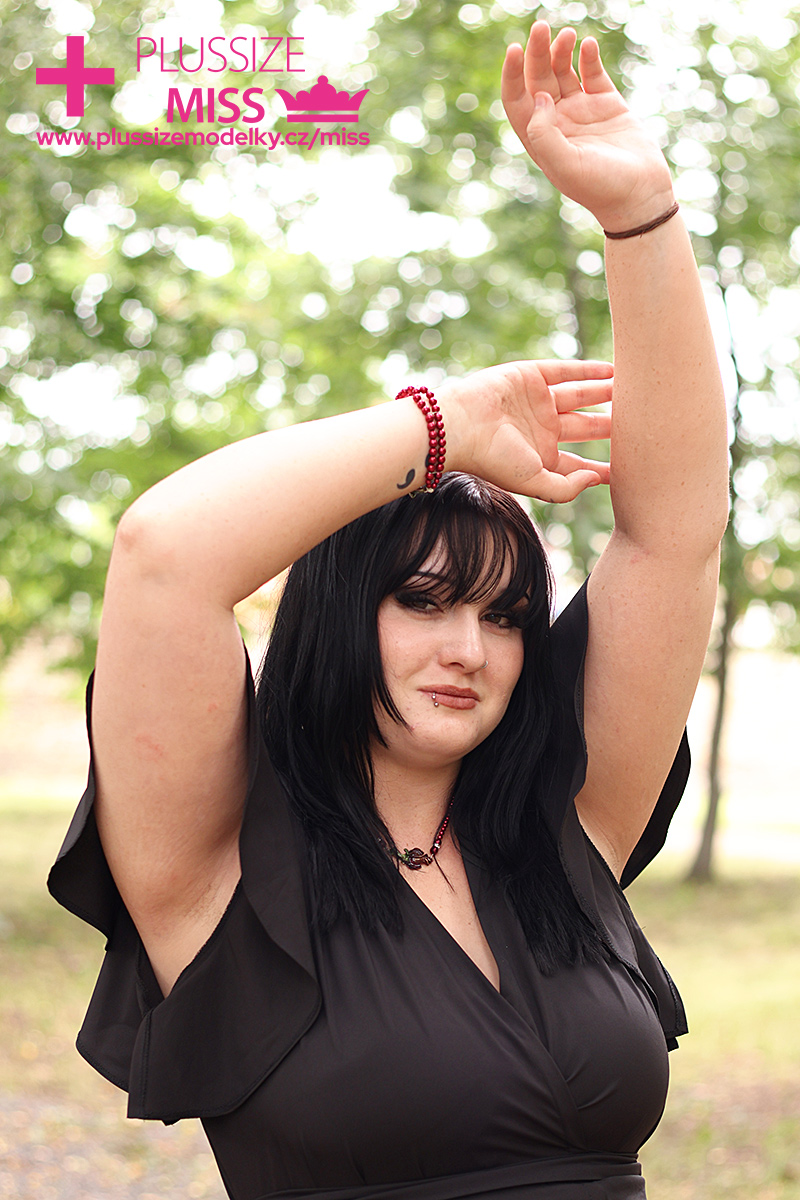 Miss Plus Size modelky ČR 2026 finalistka č. 7 - Anežka Dvořáková