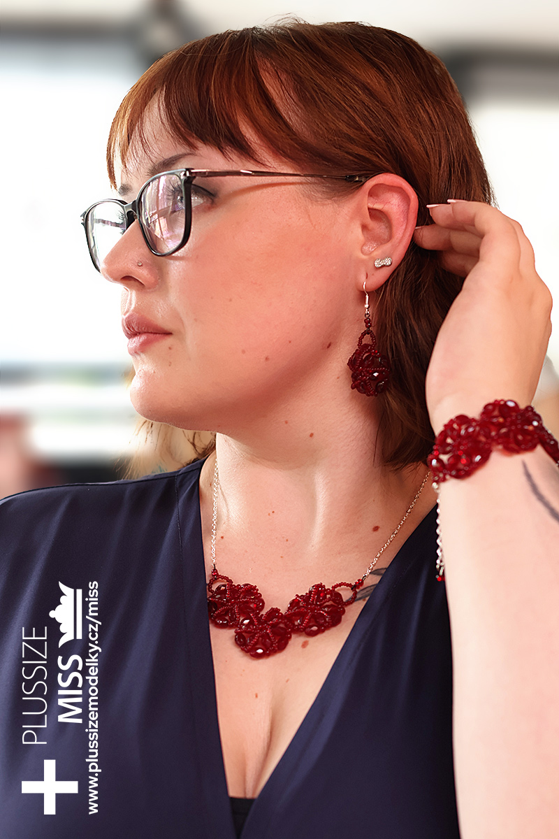 Miss Plus Size modelky ČR 2026 finalistka č. 8 - Tereza Holoubková