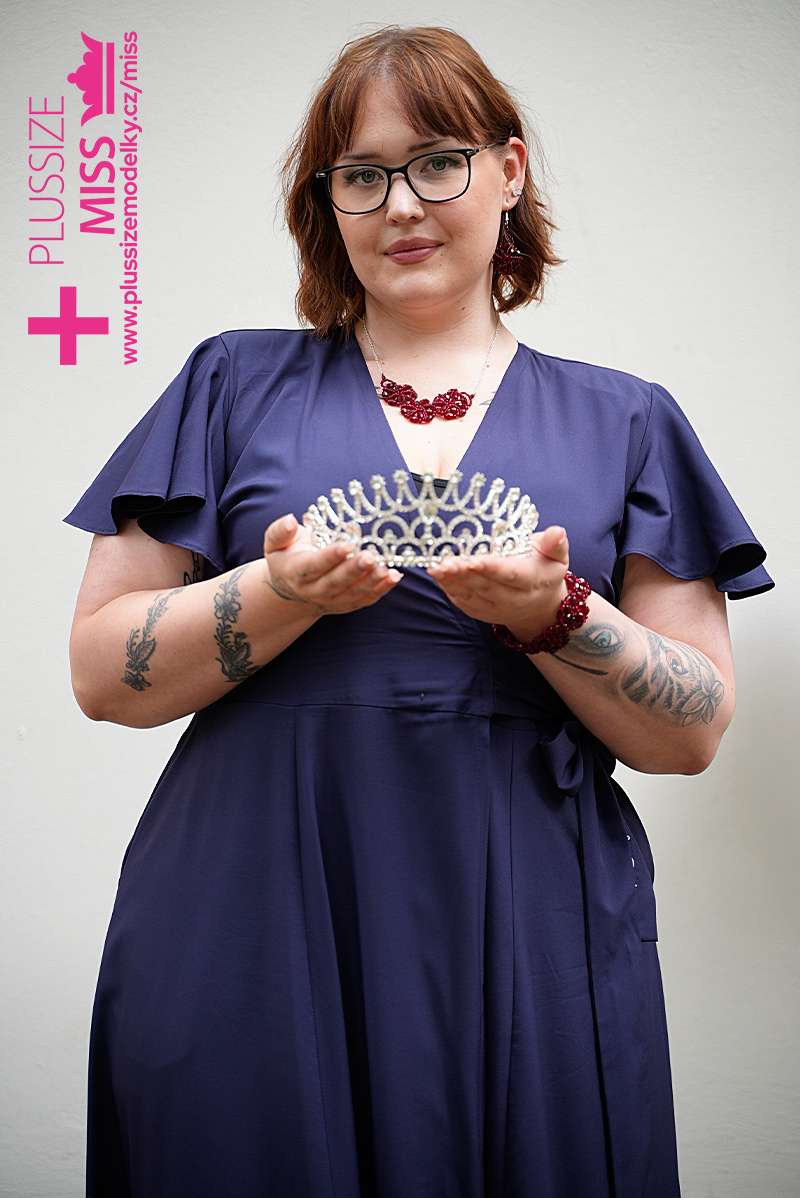 Miss Plus Size modelky ČR 2026 finalistka č. 8 - Tereza Holoubková