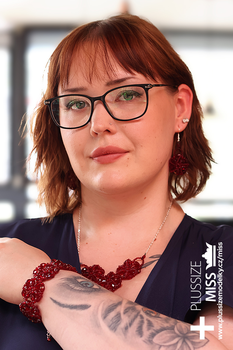 Miss Plus Size modelky ČR 2026 finalistka č. 8 - Tereza Holoubková
