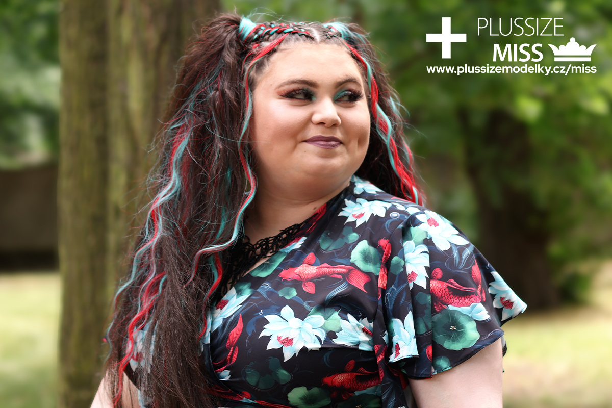 Miss Plus Size modelky ČR 2026 finalistka č. 10 - Zuzana Mikolášková