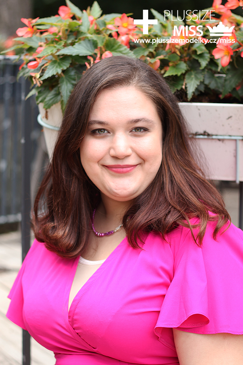 Miss Plus Size modelky ČR 2026 finalistka č. 11 - Johana Pánková