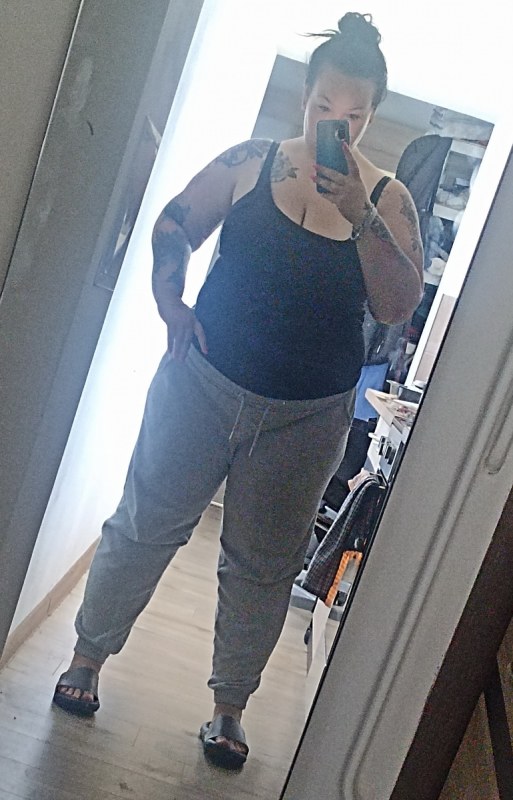 Plno�t�hl� modelky, plus size modelka, baculky