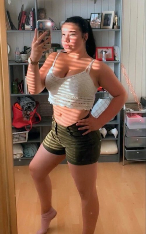 Plno�t�hl� modelky, plus size modelka, baculky