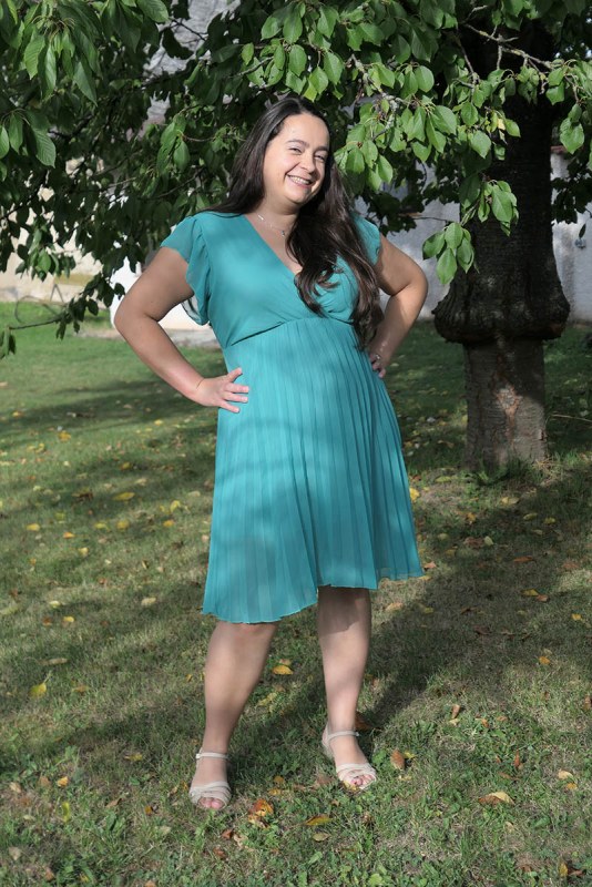 Plno�t�hl� modelky, plus size modelka, baculky