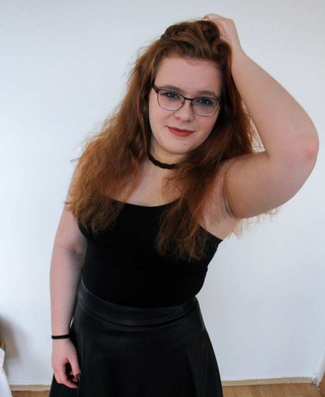 Plno�t�hl� modelky, plus size modelka, baculky