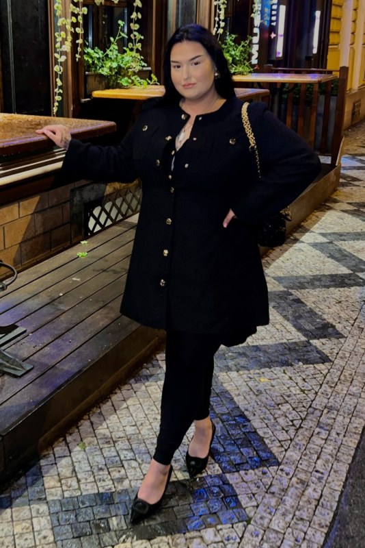 Plno�t�hl� modelky, plus size modelka, baculky