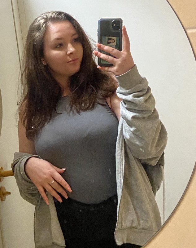 Plno�t�hl� modelky, plus size modelka, baculky