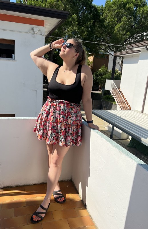 Plno�t�hl� modelky, plus size modelka, baculky