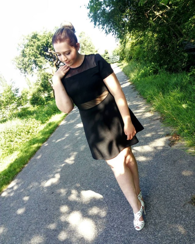Plno�t�hl� modelky, plus size modelka, baculky