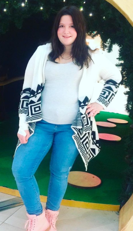 Plno�t�hl� modelky, plus size modelka, baculky