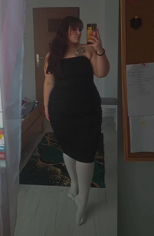 Plno�t�hl� modelky, plus size modelka, baculky