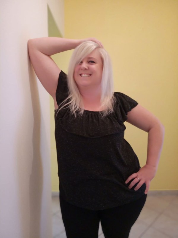 Plno�t�hl� modelky, plus size modelka, baculky