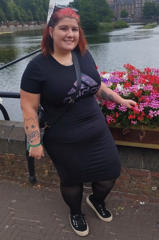 Plno�t�hl� modelky, plus size modelka, baculky