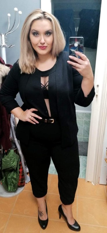 Plno�t�hl� modelky, plus size modelka, baculky
