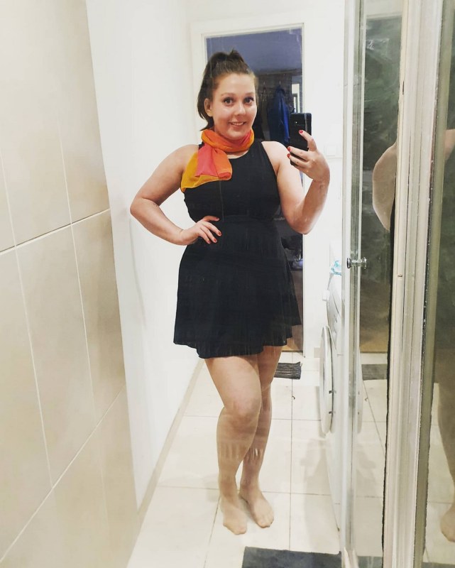 Plno�t�hl� modelky, plus size modelka, baculky