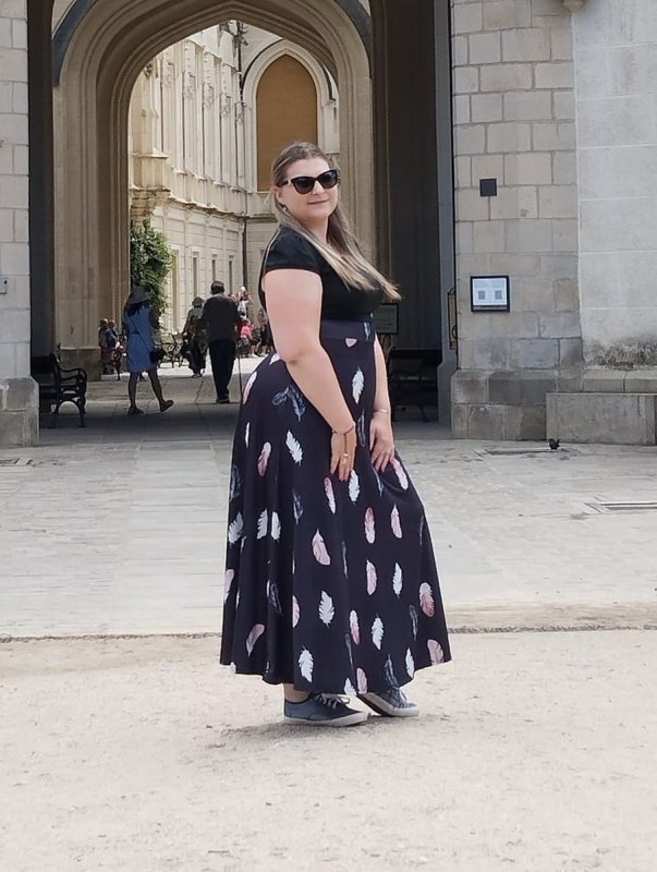 Plno�t�hl� modelky, plus size modelka, baculky