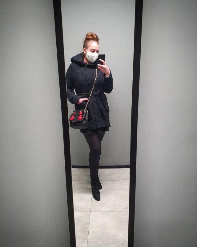 Plno�t�hl� modelky, plus size modelka, baculky