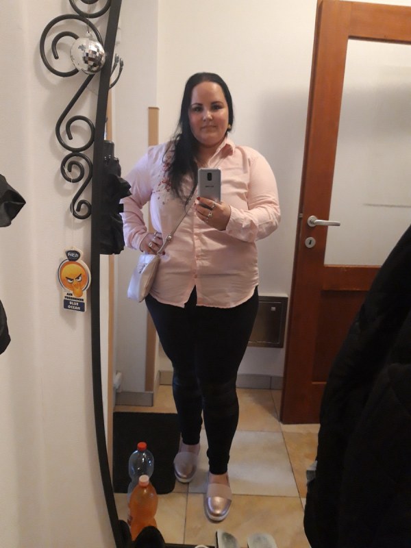 Plno�t�hl� modelky, plus size modelka, baculky