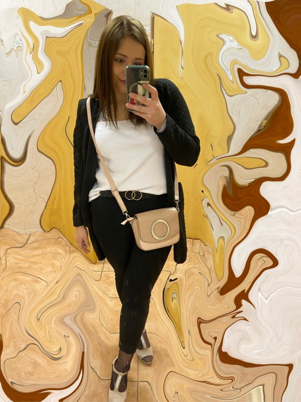 Plno�t�hl� modelky, plus size modelka, baculky