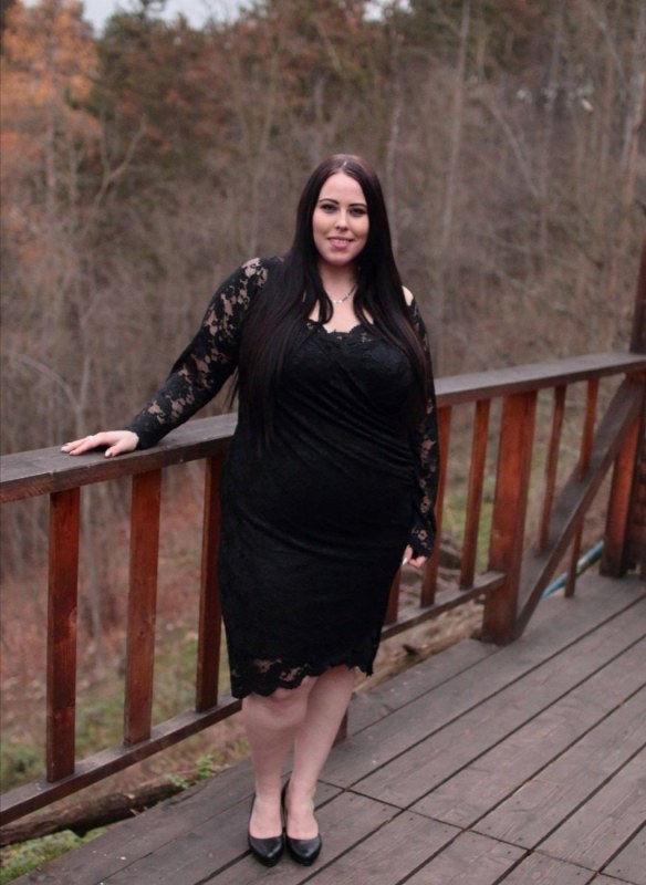 Plno�t�hl� modelky, plus size modelka, baculky