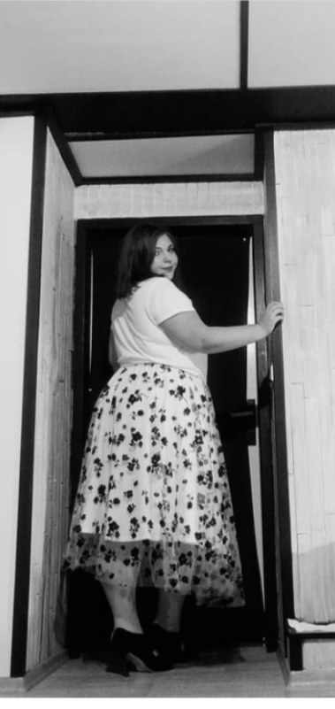 Plno�t�hl� modelky, plus size modelka, baculky