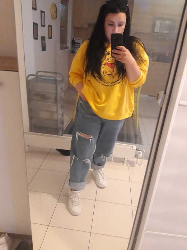 Plno�t�hl� modelky, plus size modelka, baculky